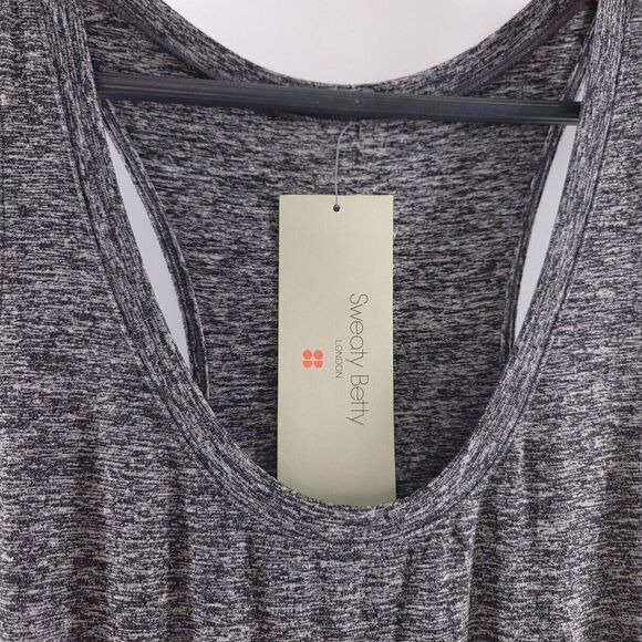 Sweaty Betty Gray Gary Sleeveless Studio Jumpsuit Size XL - Picture 5 of 9